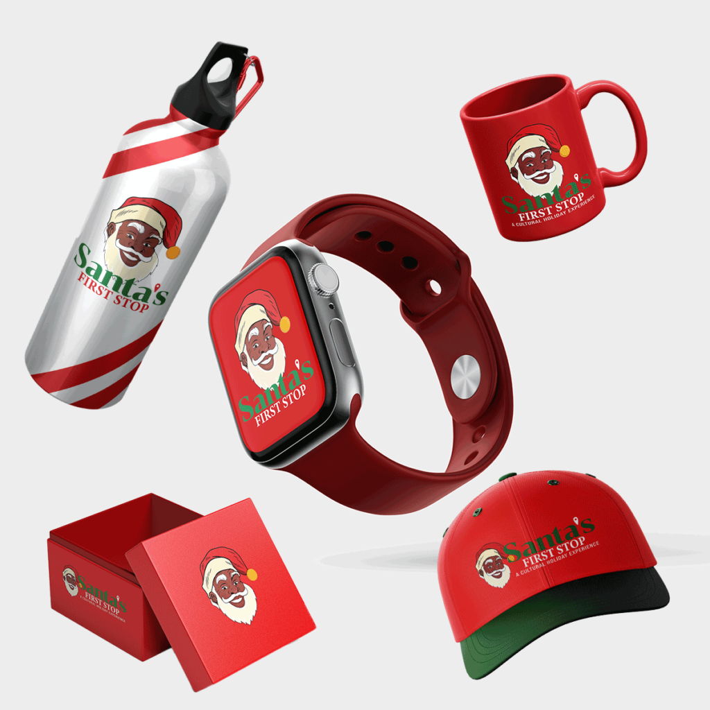 Santas First Stop Design and develop by CodeBLK CB Agency Marketing and PR agency in Houston