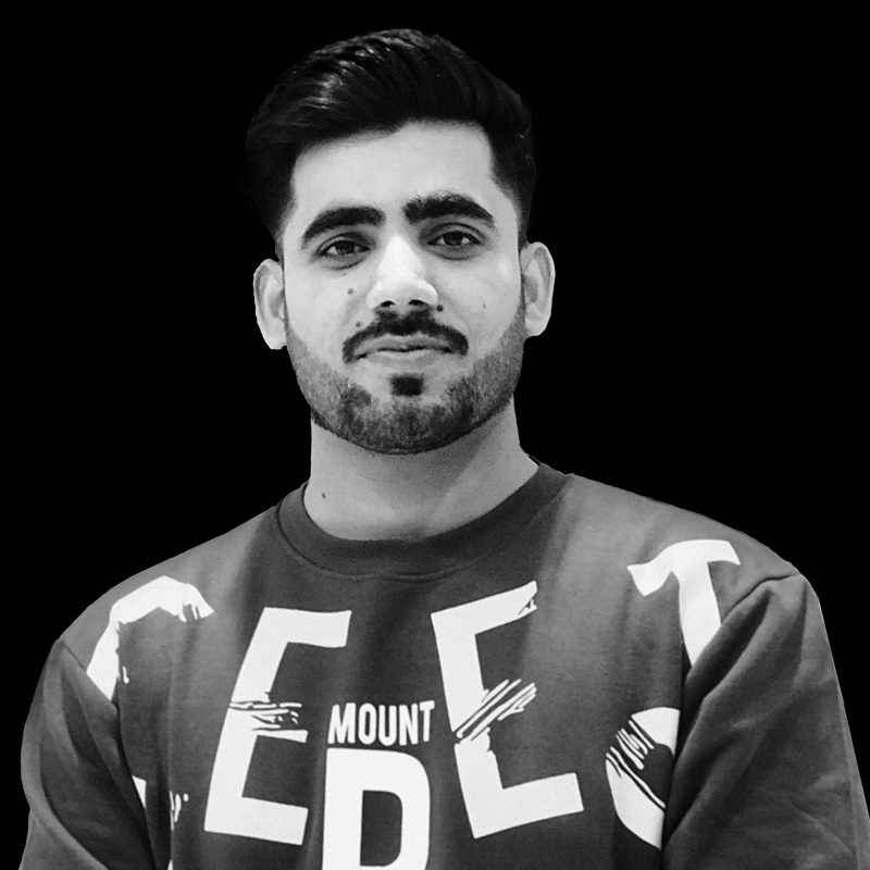 Waqar Mustafa Lead Graphic Designer Art Director CodeBLK CB Agency